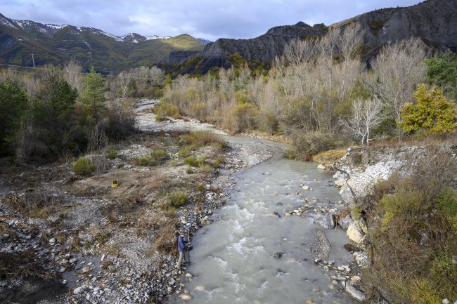 Le Galabre entre les stations de la Robine et Ripple